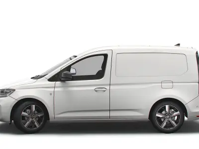 Volkswagen Caddy Commerce Pro Van 2021 3D model