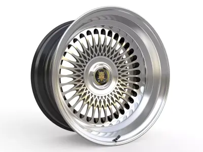 SEVENK FORGED KADI Wheel 3D model