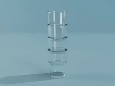 IKEA glass Free 3D model