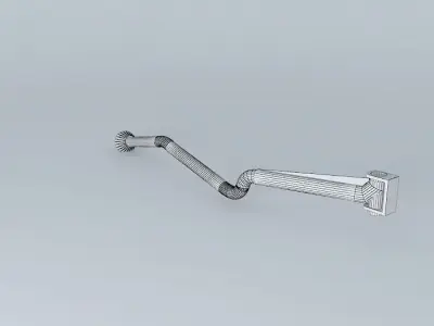 ELP suction arm with head Free 3D model