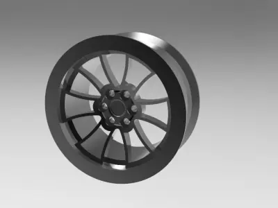 car rim  Free 3D model