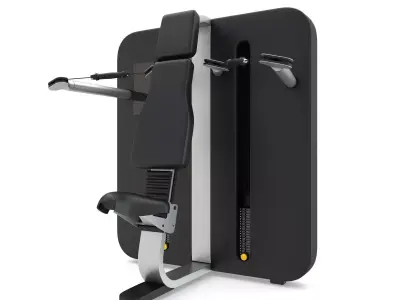 Technogym - Functional Training - Over Head Press 3D model