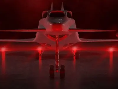 Anti-radar drone 3D model