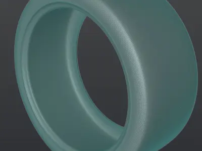 Yokohama Advan Neova AD9 275 30 R20 3D model