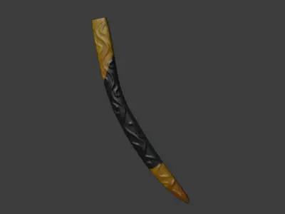 Ottamans Weapon Set Low-poly 3D model