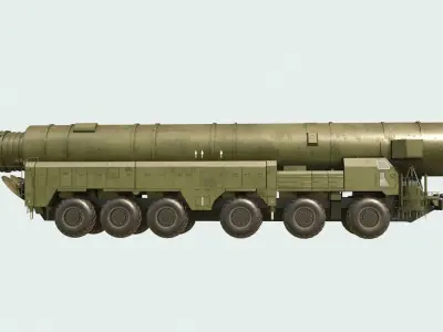 SS-20 Saber RSD10 Pioneer 3D model