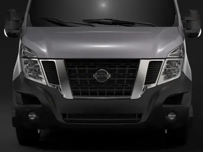 Nissan NV 400 L4H3 Van 2017 3D model