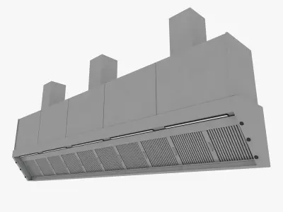 Commercial Kitchen Equipments 3D model purchase