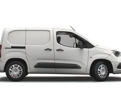 Vauxhall E Combo SWB Limited Van 2022 3D model
