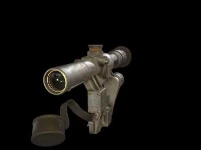 PSO-1 Low-poly 3D model