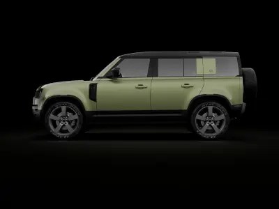 Land Rover Defender Free 3D model
