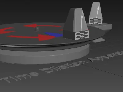 Time Dilation Apparatus - Space-Time Bender 3D model