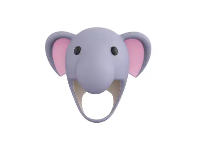Prop072 Elephant Hat 3D model