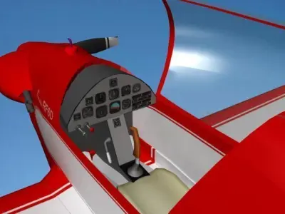 Fournier RF-4 Slingsby V10 3D model