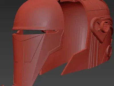 Star Wars Darth Revan Helmet With Detachable Mask 3D print model