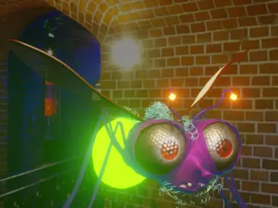 firefly fly 3D model