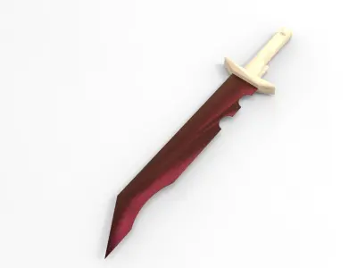 Sword type J 3D model