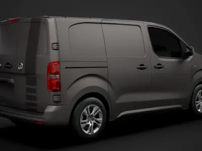 Vauxhall Vivaro L1 UK spec 2020 3D model