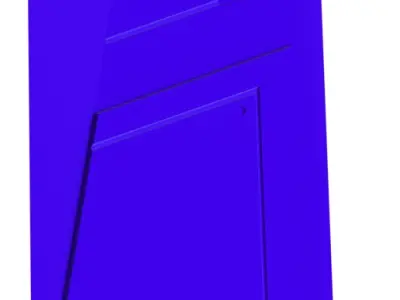 Starfox 64 Arwing Low-poly 3D model