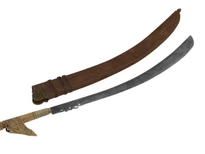 Niabor Sword Low-poly 3D model