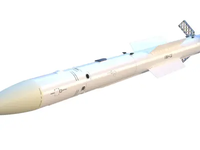 RVV-SD Air-to-air missile R-77 3D model
