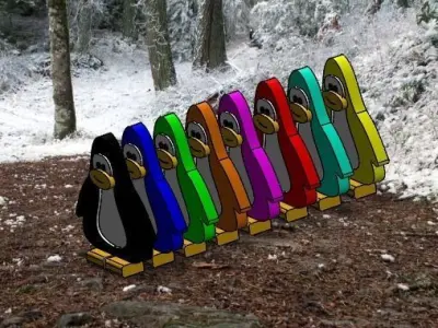 Club Penguin 3D Model 3D model