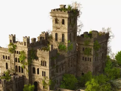 Lennox Castle Scotland 3D model