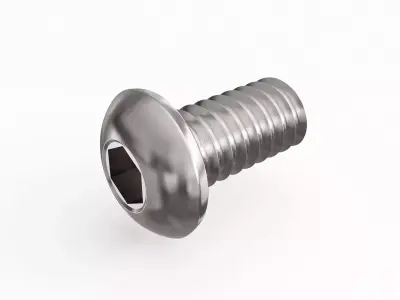 Screw 03 3D model