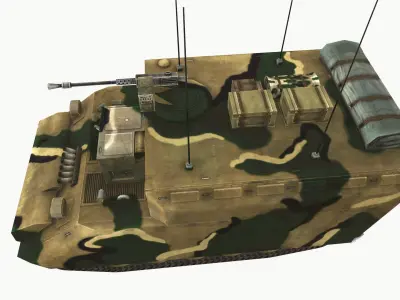 KIFV K277 Low-poly 3D model