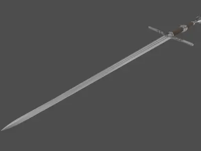 Geralt sword 3D model
