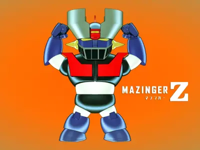 Mazinger Z   - Mazinga Z 3D print model