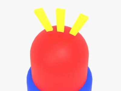 Ambulance Siren 3D model