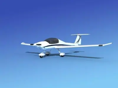 Daimond DA-20 Katana V05 3D model