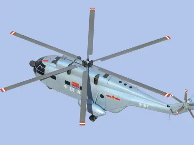 Changhe Z-8 3D model