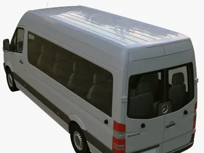 Bus Sprinter passenger 3D model