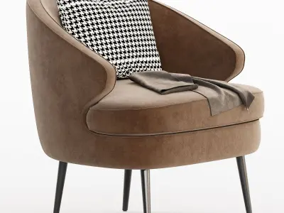 brevik armchair 3D model