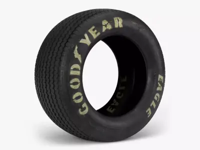 Goodyear Billboard Tire 3D model