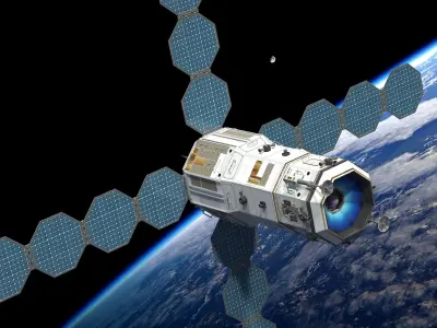 TH Scope 001 - Geography Satellite LEO 3D model