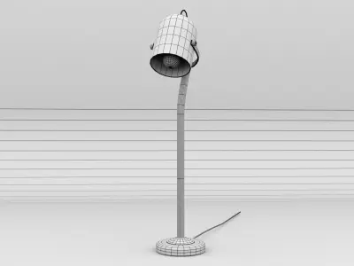 A MINIMAL LOOKING READING LAMP Free 3D model