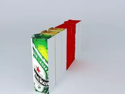Kit 818  Refrigerator Drink By  Alex Marques Free 3D model