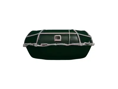 Military Grade Inflatable Raft 3D model