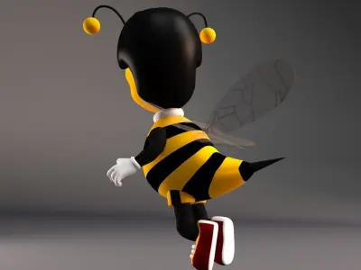 Cartoon Drone 3D model