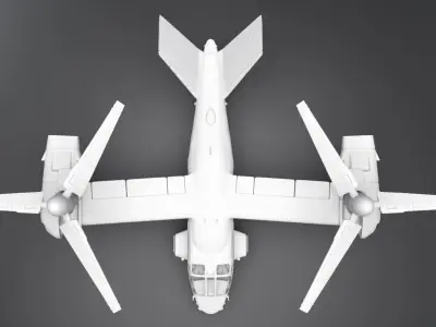 Bell V280 Valor scale model 3D print model