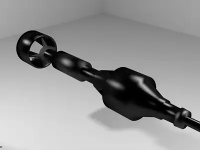 Rocket Launcher - Projectile - Raketenpanzerhaust 88mm HEAT 3D model