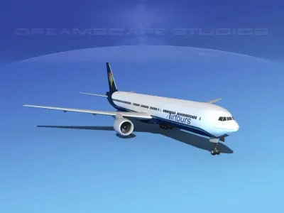 Boeing 777-300 MP Air Tours 3D model