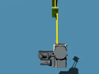 FX16 Heater Ceiling and Wall 3D model