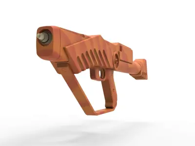 Suliban Rifle from Star Trek Enterprise TV series 3D model