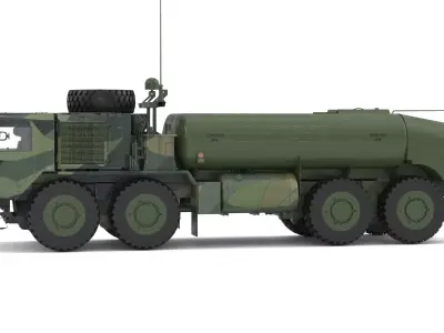 Tanker Truck HEMTT A4  3D model