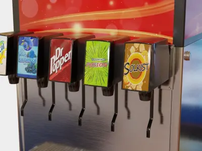 Soda Dispenser 3D model