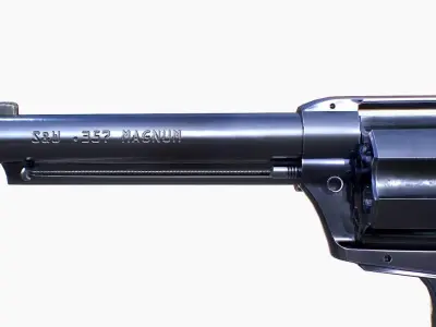 Colt Peacemaker SAA CO2 Low-poly 3D model